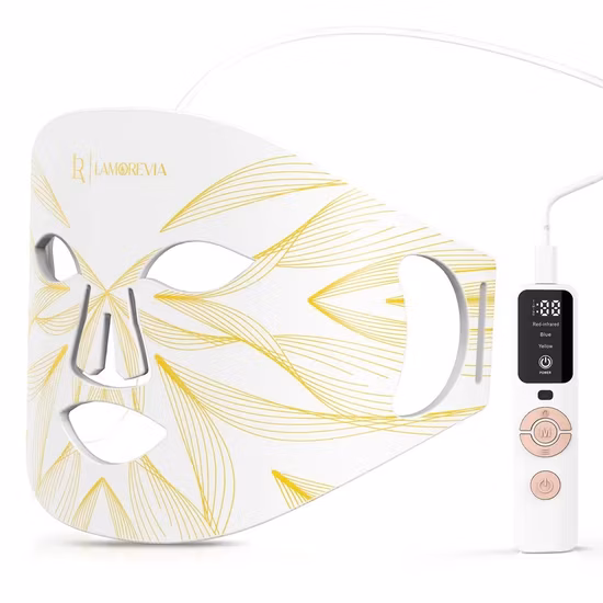 Masque facial de beauté LED Traitement Masque facial LED de luminothérapie